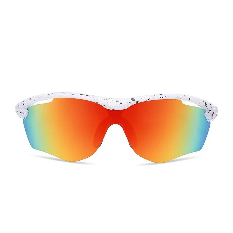 Lunettes de soleil LEVEL matt white revo red 2/2