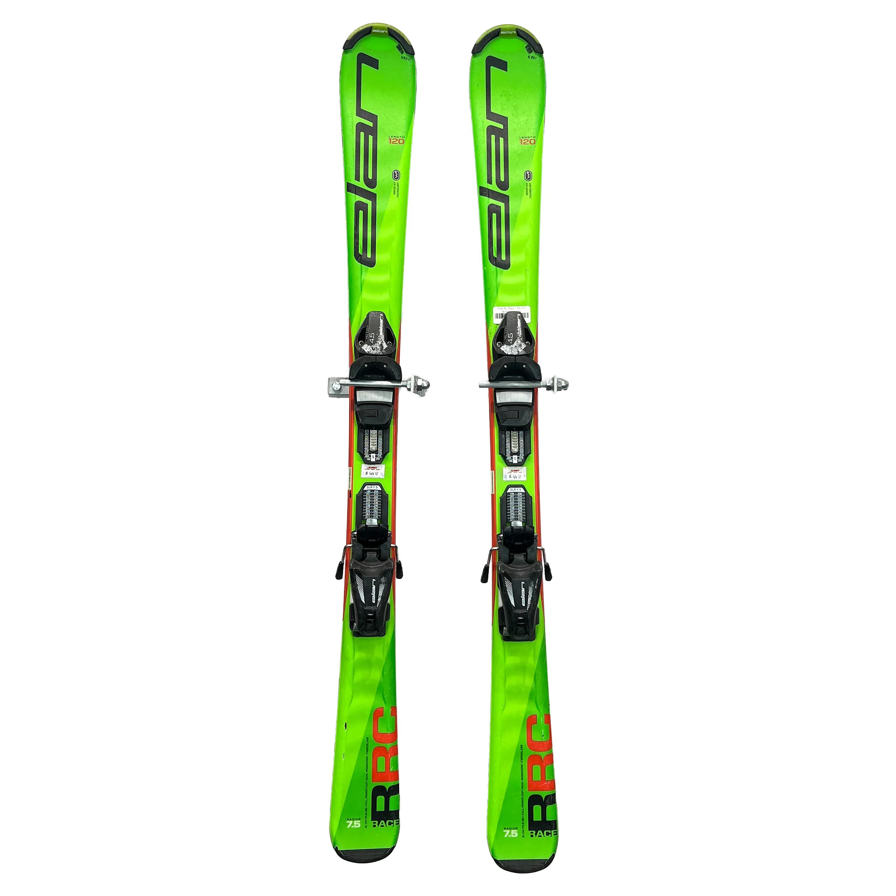 Tweedehands - Ski's Elan RC Race + EL 4.5 Kinderskis-120 4/6