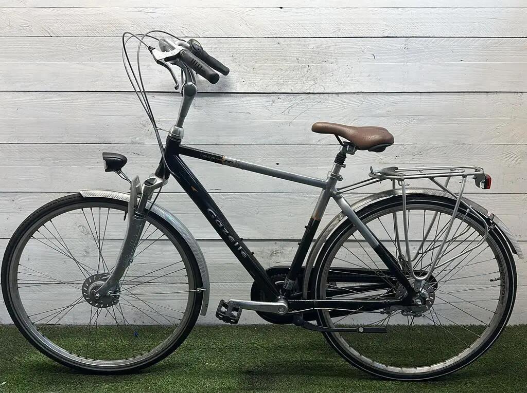 Second Life - Gereviseerd Gazelle stadsfiets bike, zwart 2/2