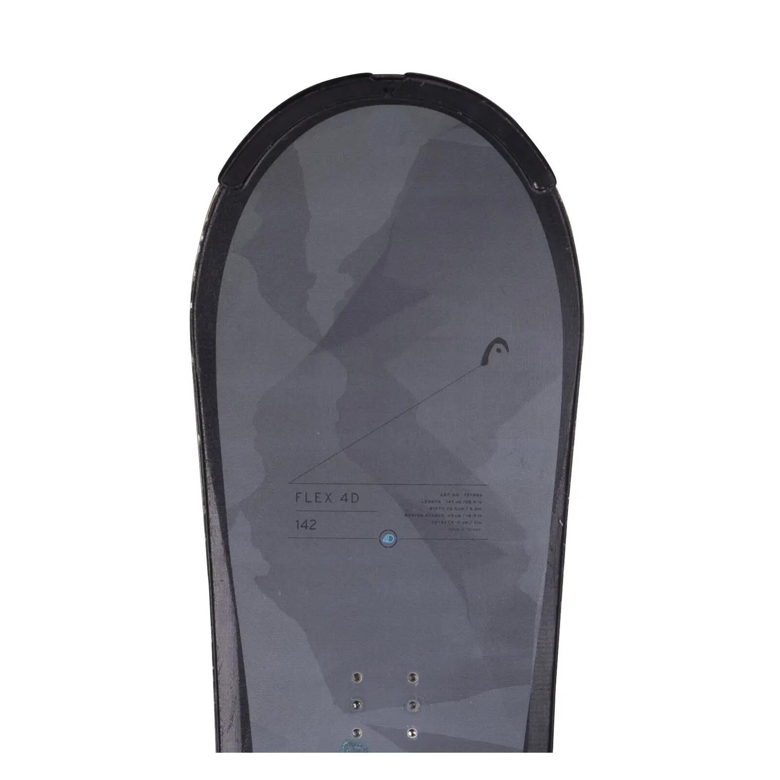 RECONDITIONNE - Snowboard Head Flex 4d + Fixations Coque 2/4
