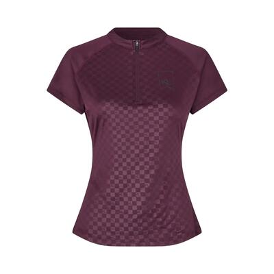 Trainings t-shirt voor vrouwen voor paardrijden kingsland klmelanie