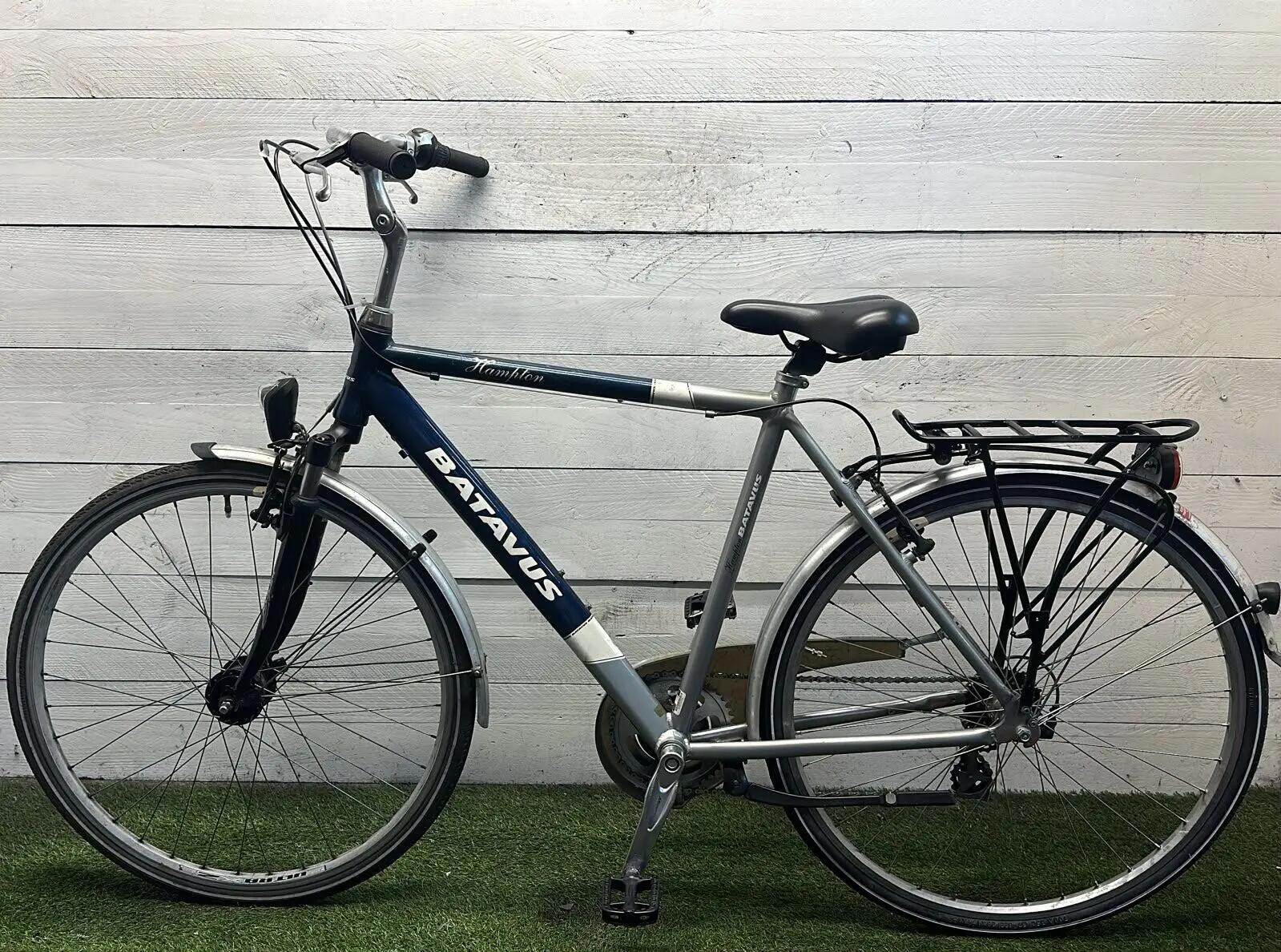 Second Life - Gereviseerd Batavus stadsfiets bike, blauw 2/2