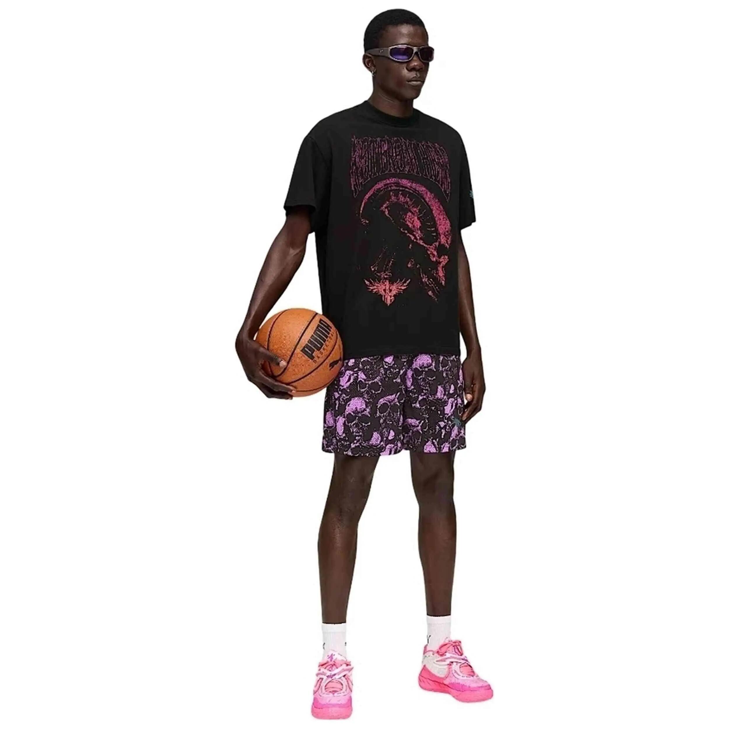 Short Puma modèle Short Puma x LaMelo World Tour-nament AOP 7" Short pour homme 3/5