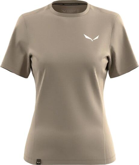 Maglietta tecnica da donna Salewa Puez Dry Beige
