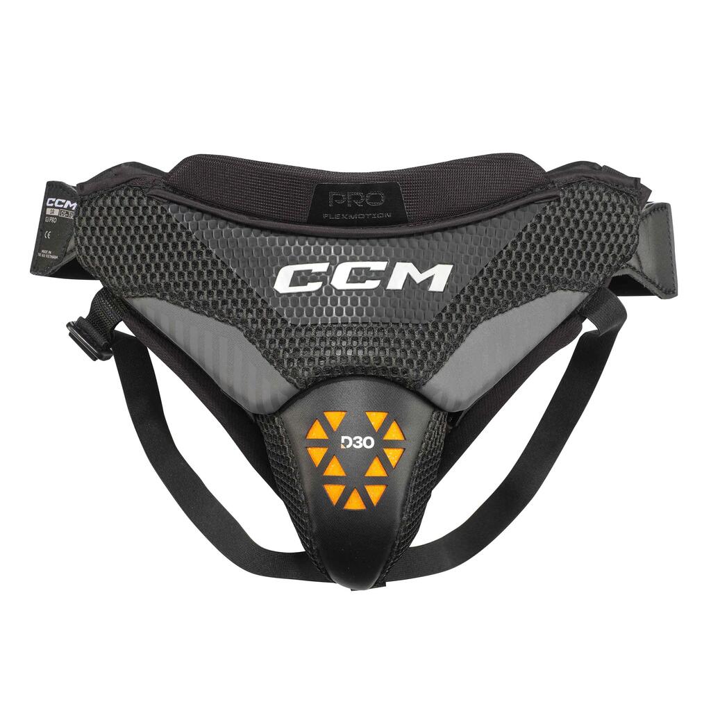 CCM Pro Senior вратарска суспензория черна