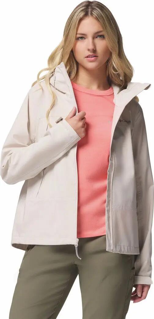Giacca impermeabile Columbia Boulder Falls Beige Donna 5/6