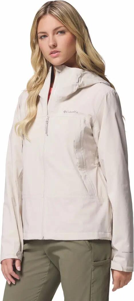 Giacca impermeabile Columbia Boulder Falls Beige Donna 3/6