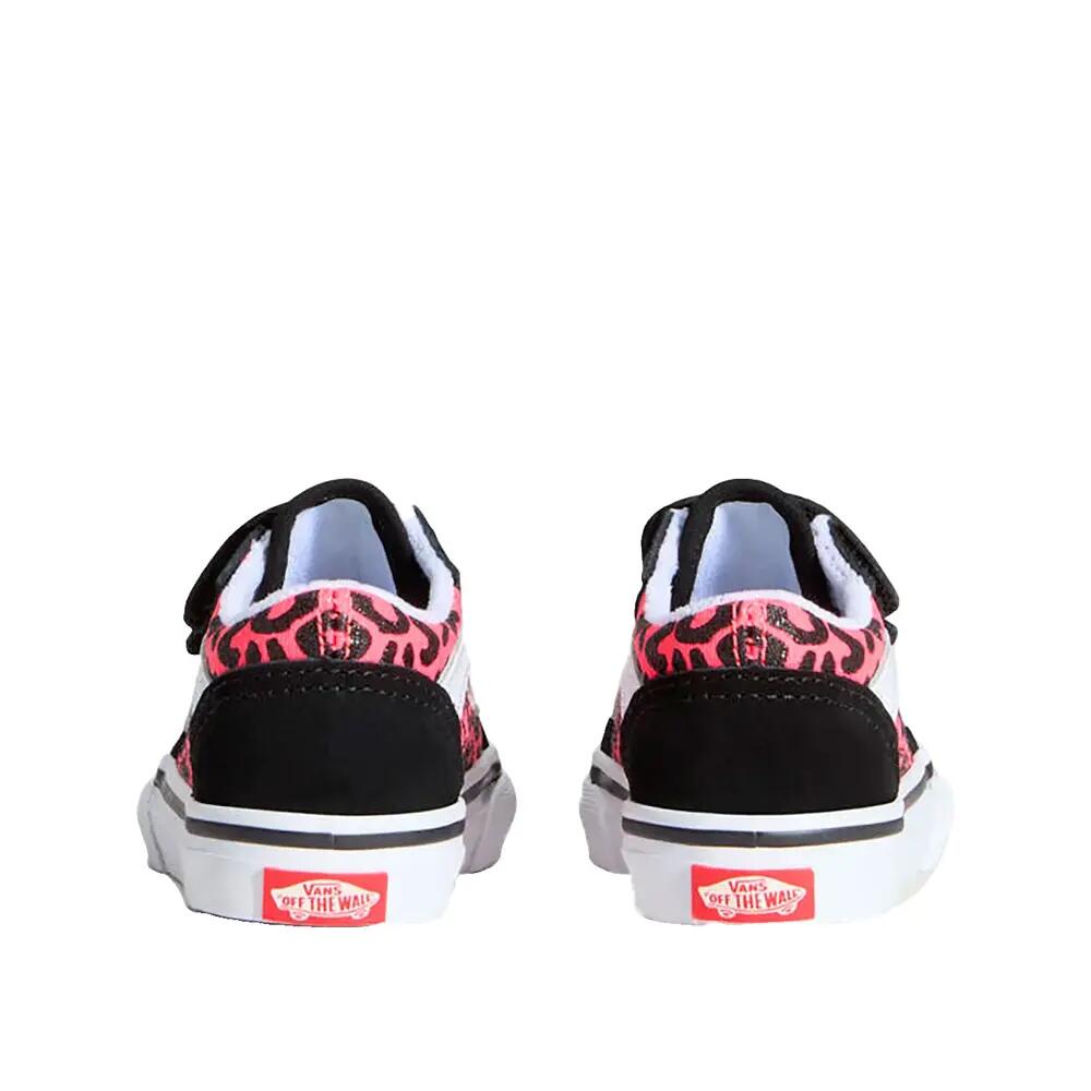 Buty Vans Old Skool V Czarny/Różowy 3/6
