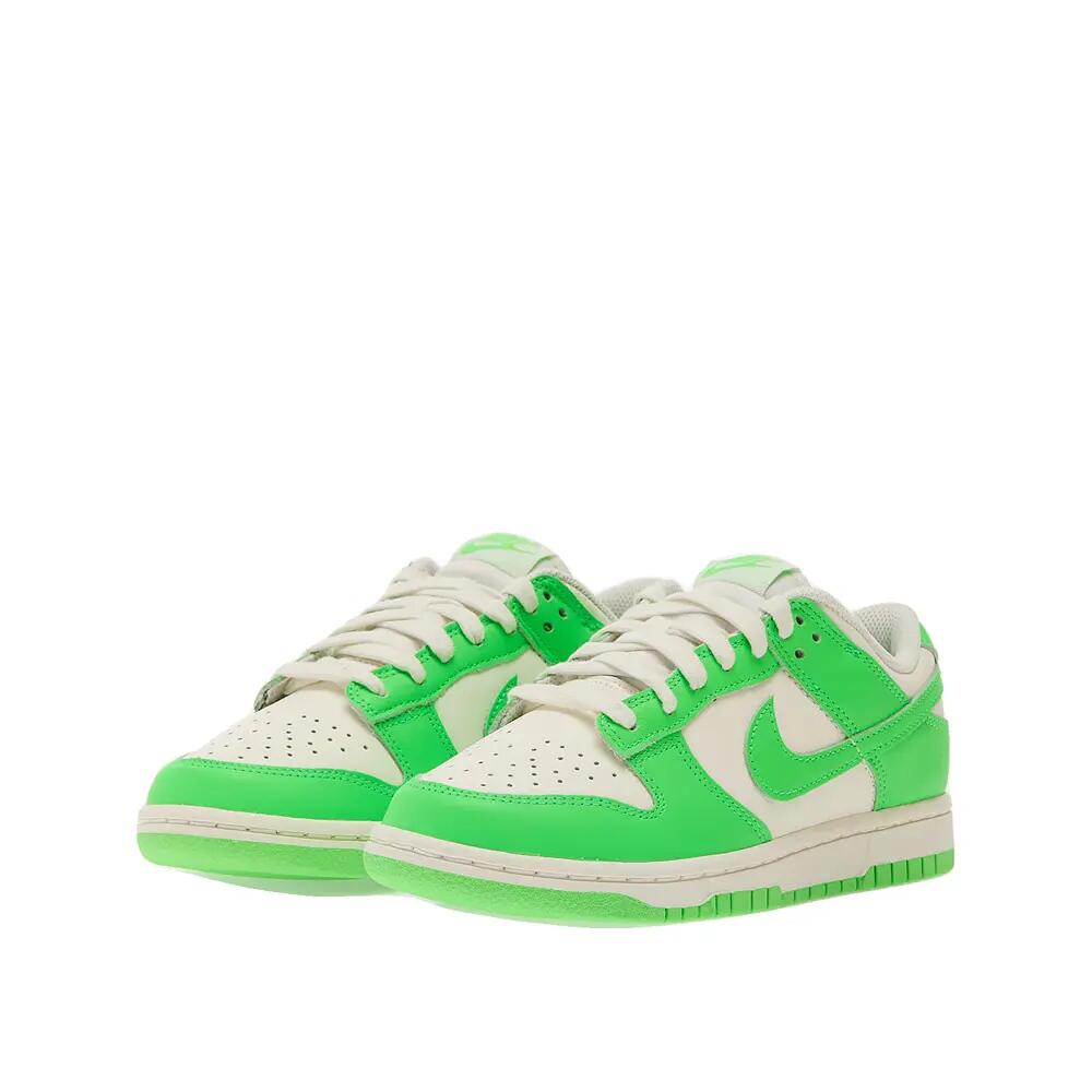 Chaussures Nike Dunk Low Femme Blanc/Vert 5/6