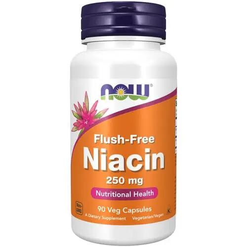 Vitamine și minerale Concentrarea memoriei creierului Flush-free Niacin 90 buc