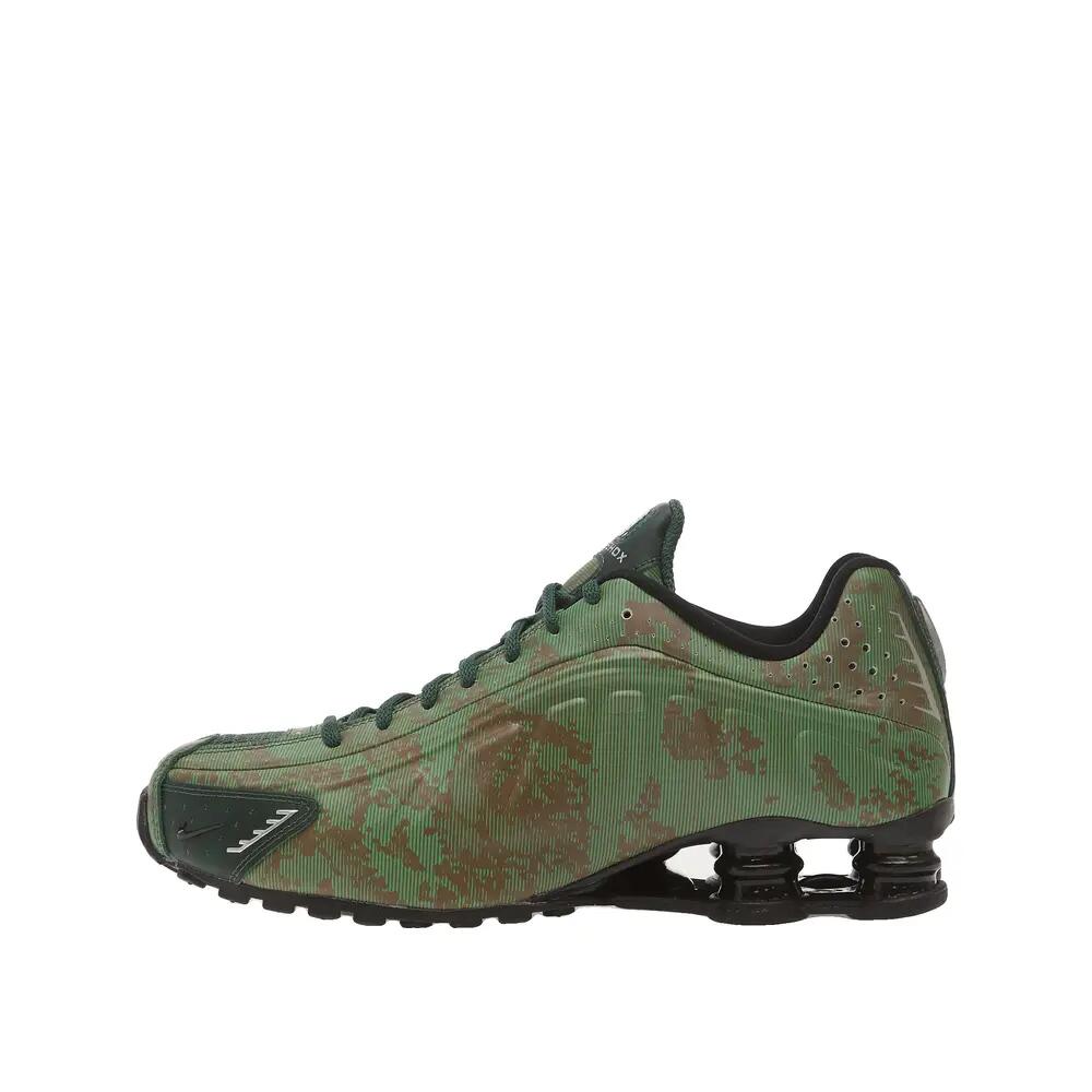 Zapatillas Nike Shox R4 Verde Noble/Negro 6/6