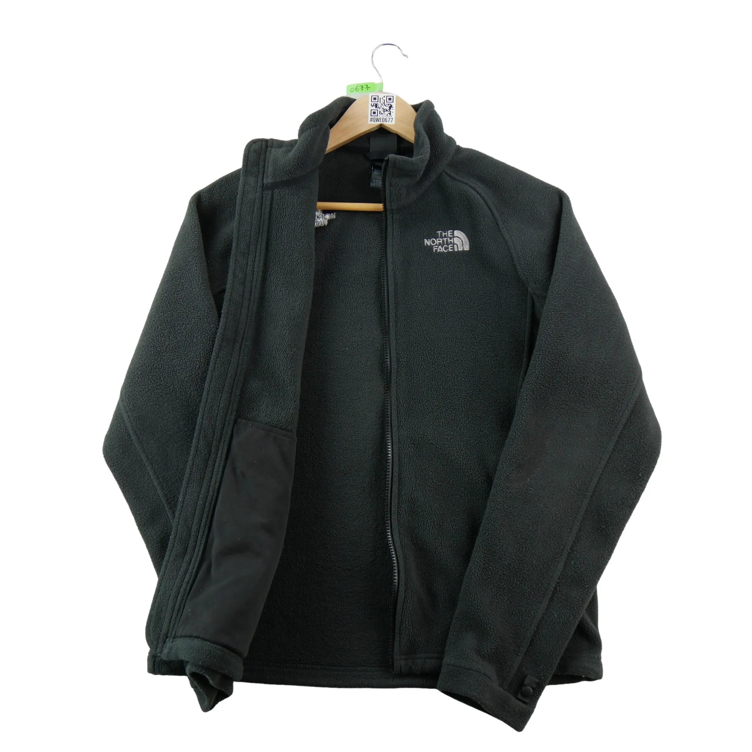 Segunda vida - Casaco polar feminino T201 preto - Em muito bom estado 3/8