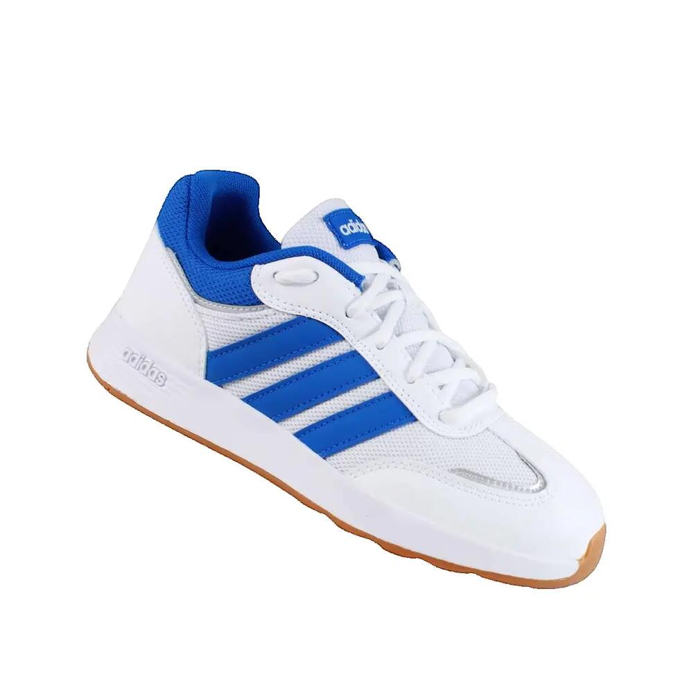 Zapatillas adidas Tensaur Switch Blancas/Azules/Plata 2/3