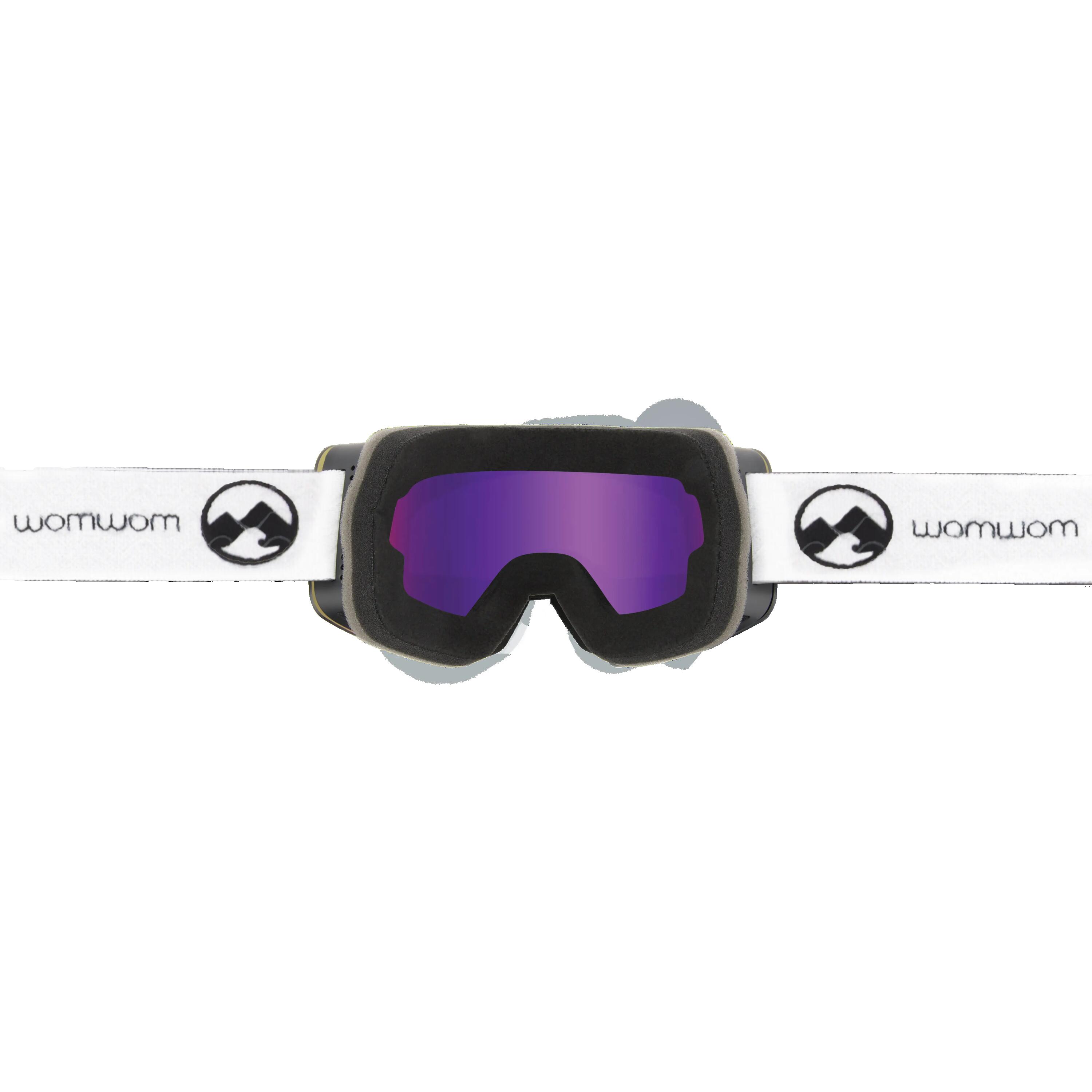 Masque de ski unisexe Local (Black | Deep Purple) 5/7