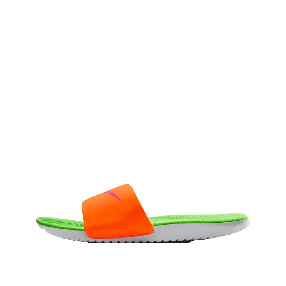 Nike Kawa Sandalen Oranje Totaal/Roze Hyper-Groen 2/6