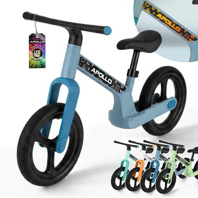Bici senza pedali Bambini 2 anni luminosa Trailbuddy LED Bianco