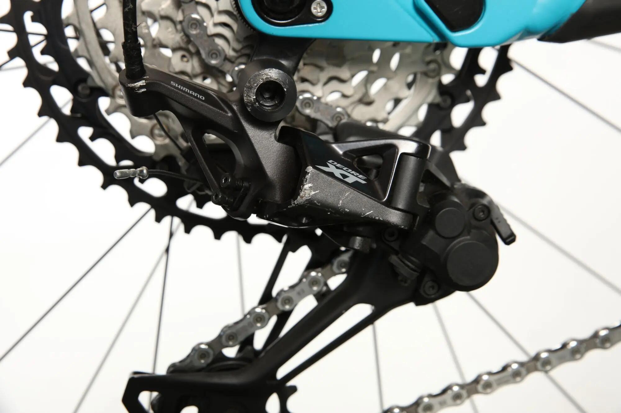 Reconditionné VTT Tout-Suspendu Cube Stereo One77 Race Shimano XT 12 - Très Bon 4/7