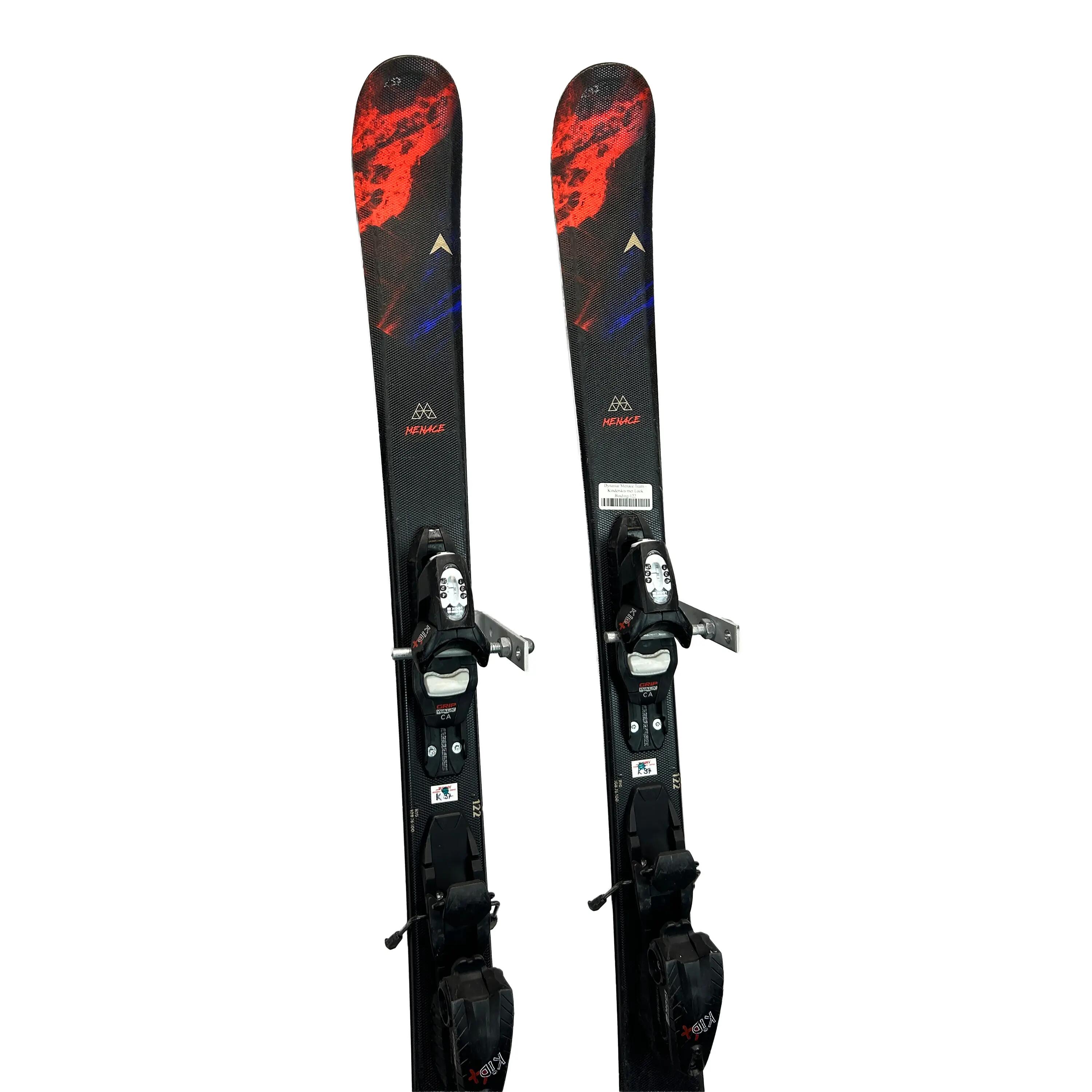 Tweedehands - Ski's Dynastar Menace Team - Kinderskis met Look Binding-122 5/6