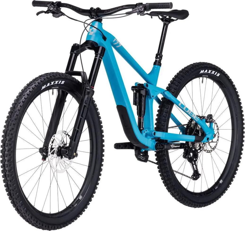 Reconditionné VTT Tout-Suspendu Cube Stereo One77 Race Shimano XT 12 - Très Bon 3/7