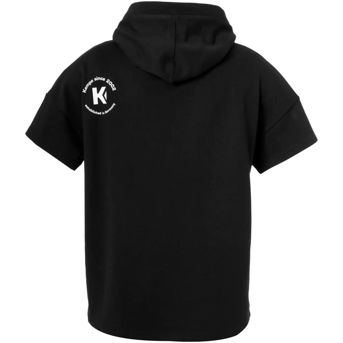 Sweatshirt manches courtes à capuche femme Kempa 2/4