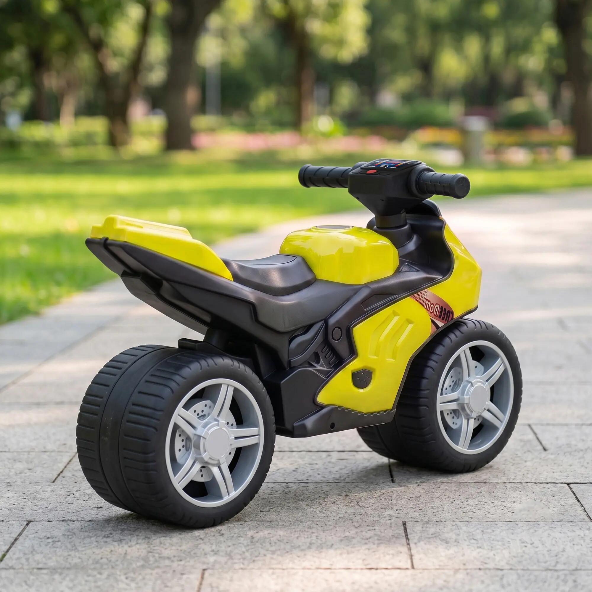 Draisienne moto de course larges roues effets sonores 2/5
