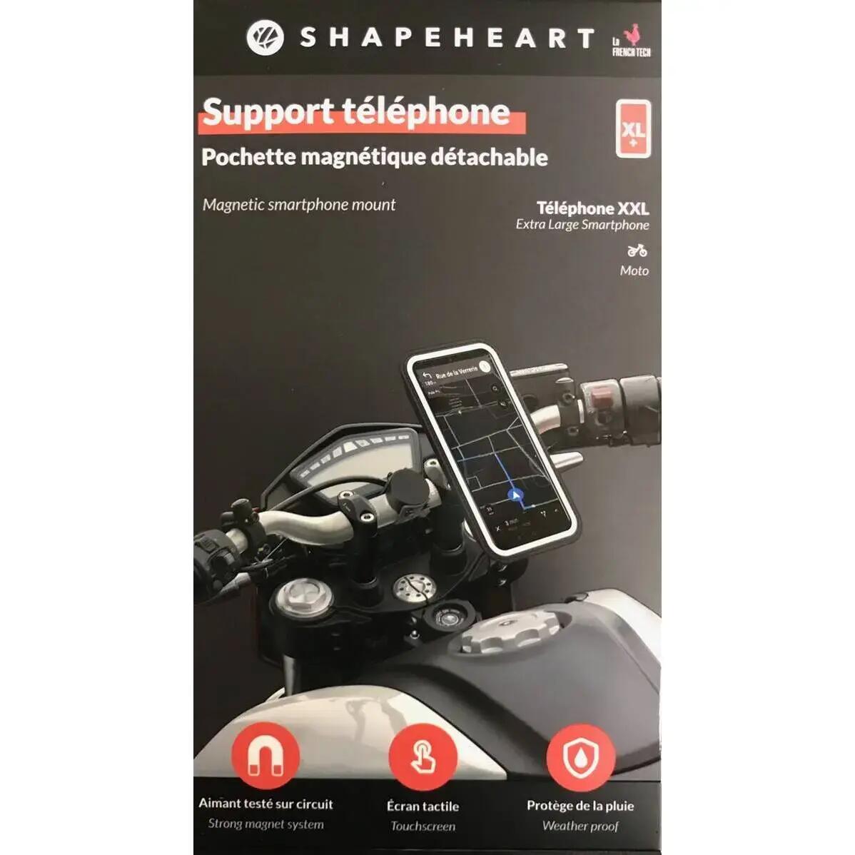 Magnetische motorfiets smartphone houder Shapeheart 3/3