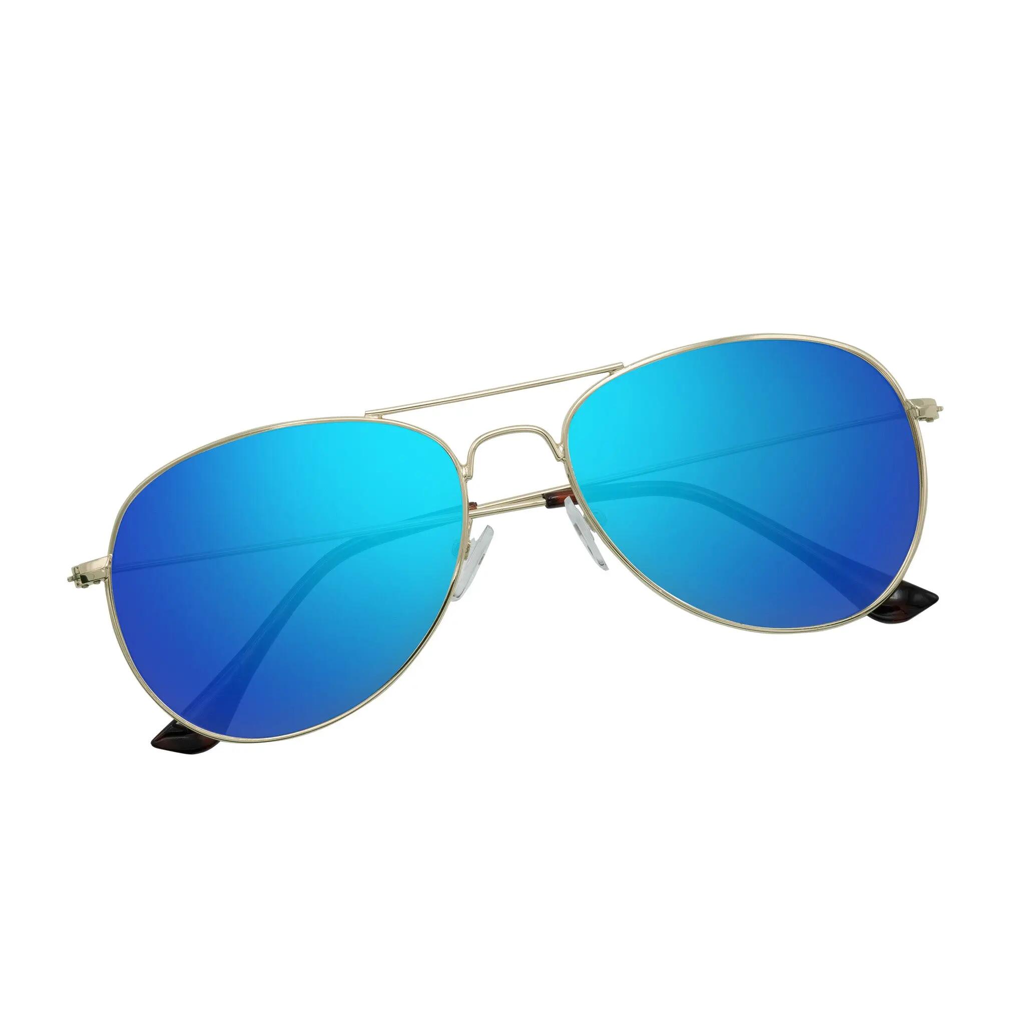 Unisex Sunglasses Maverick Kitty Hawk (Gold / Blue) 3/4