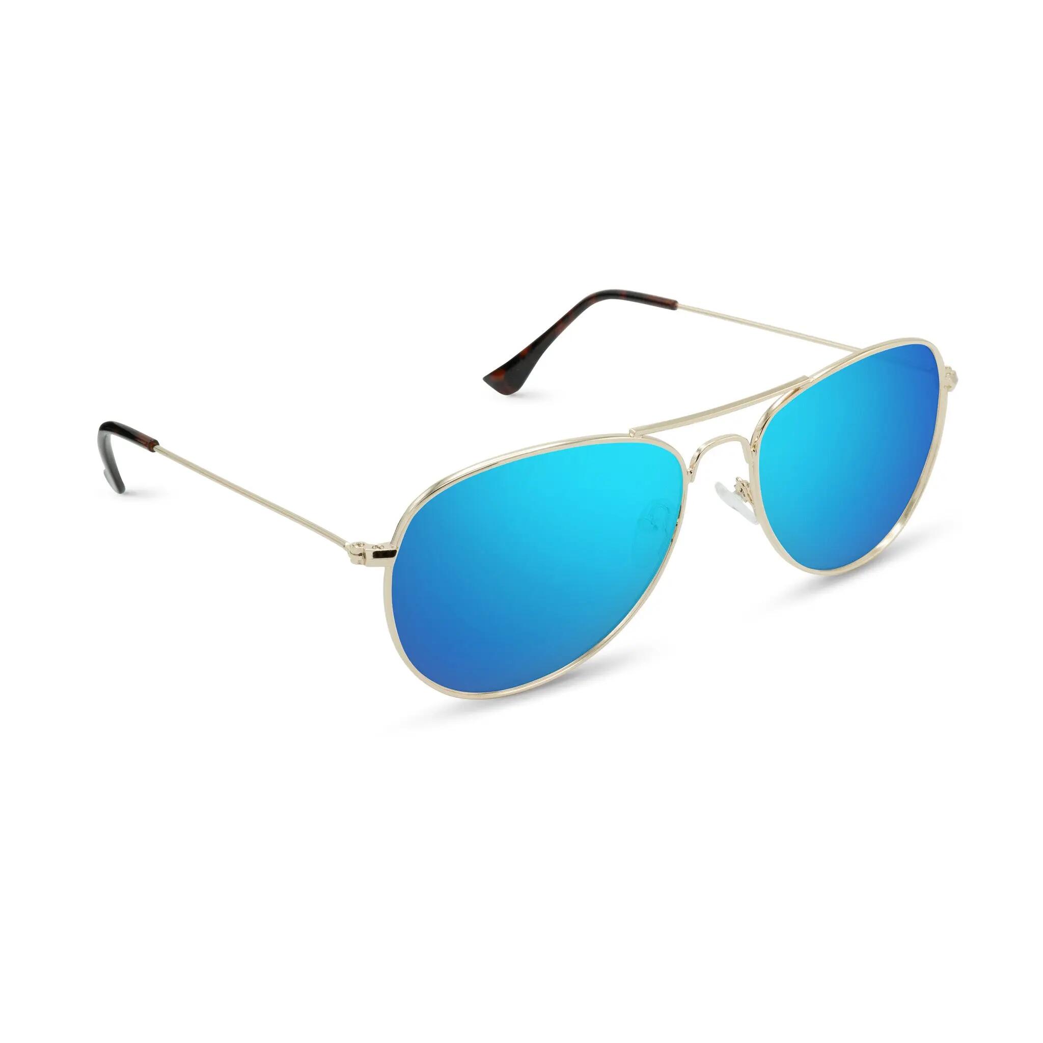 Unisex Sunglasses Maverick Kitty Hawk (Gold / Blue) 2/4