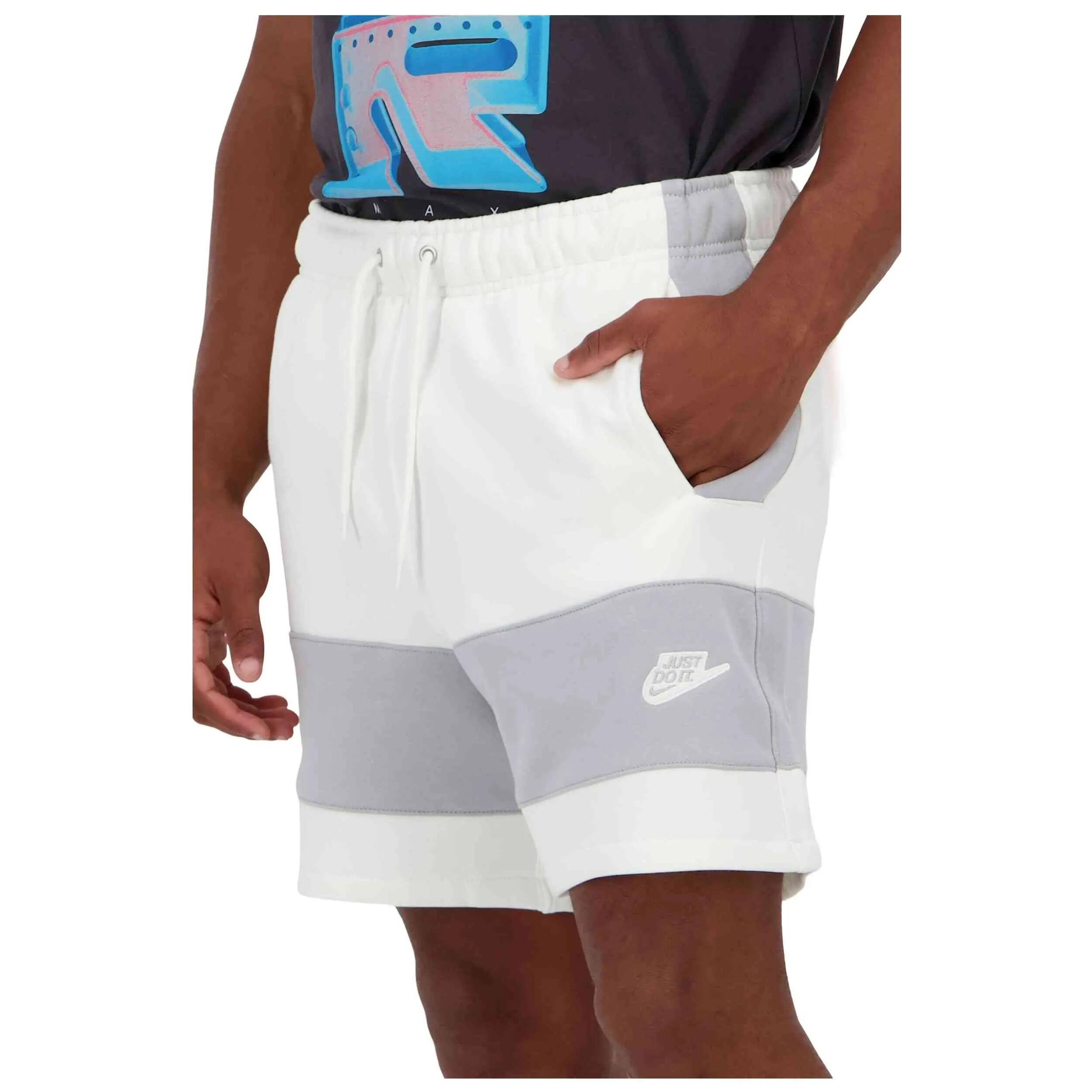 Kurze hose Nike Modell Just Do It - Blanco - Pantalón Corto Hombre für männer 3/5