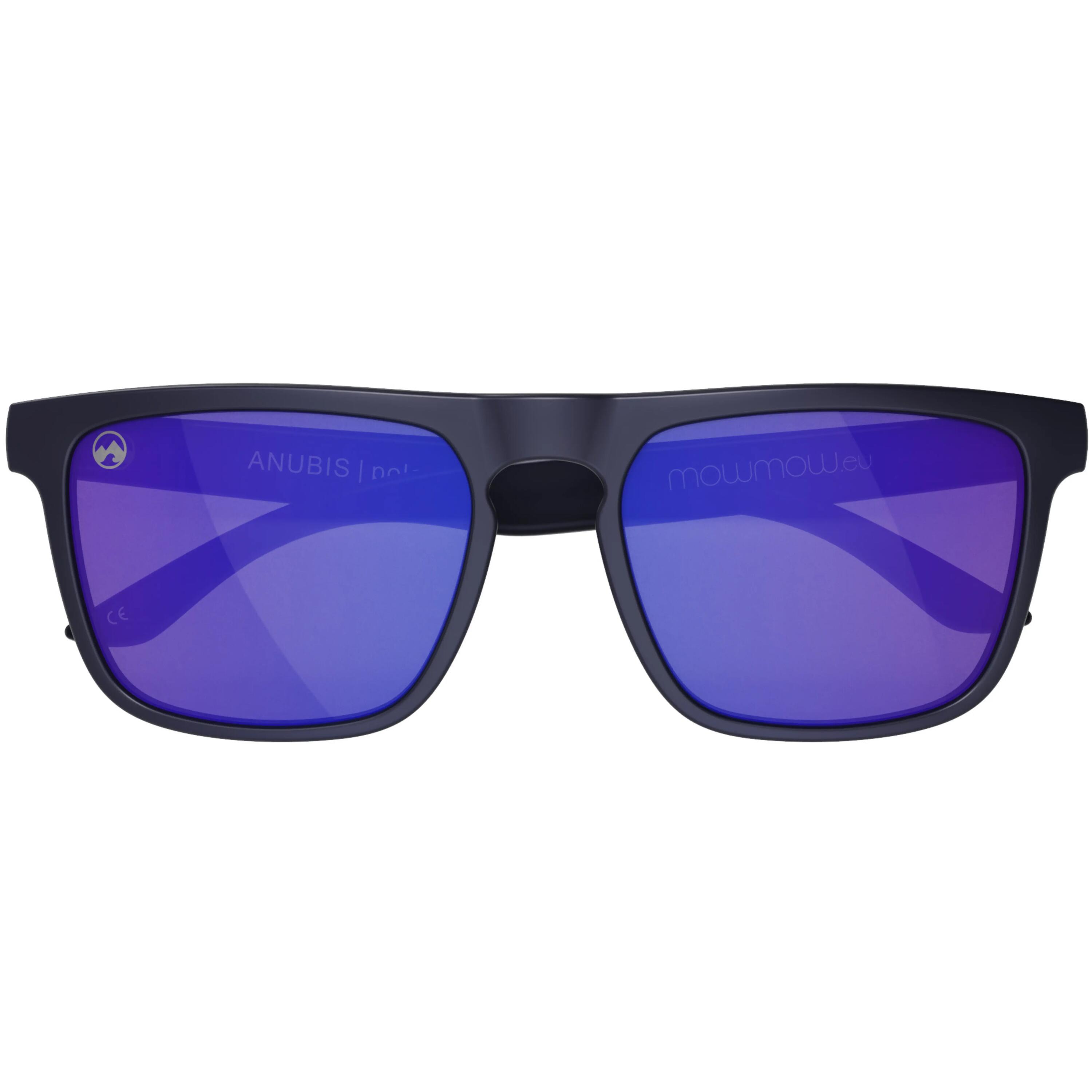 Lunettes de soleil unisexe Anubis (Black | Blue) 5/5