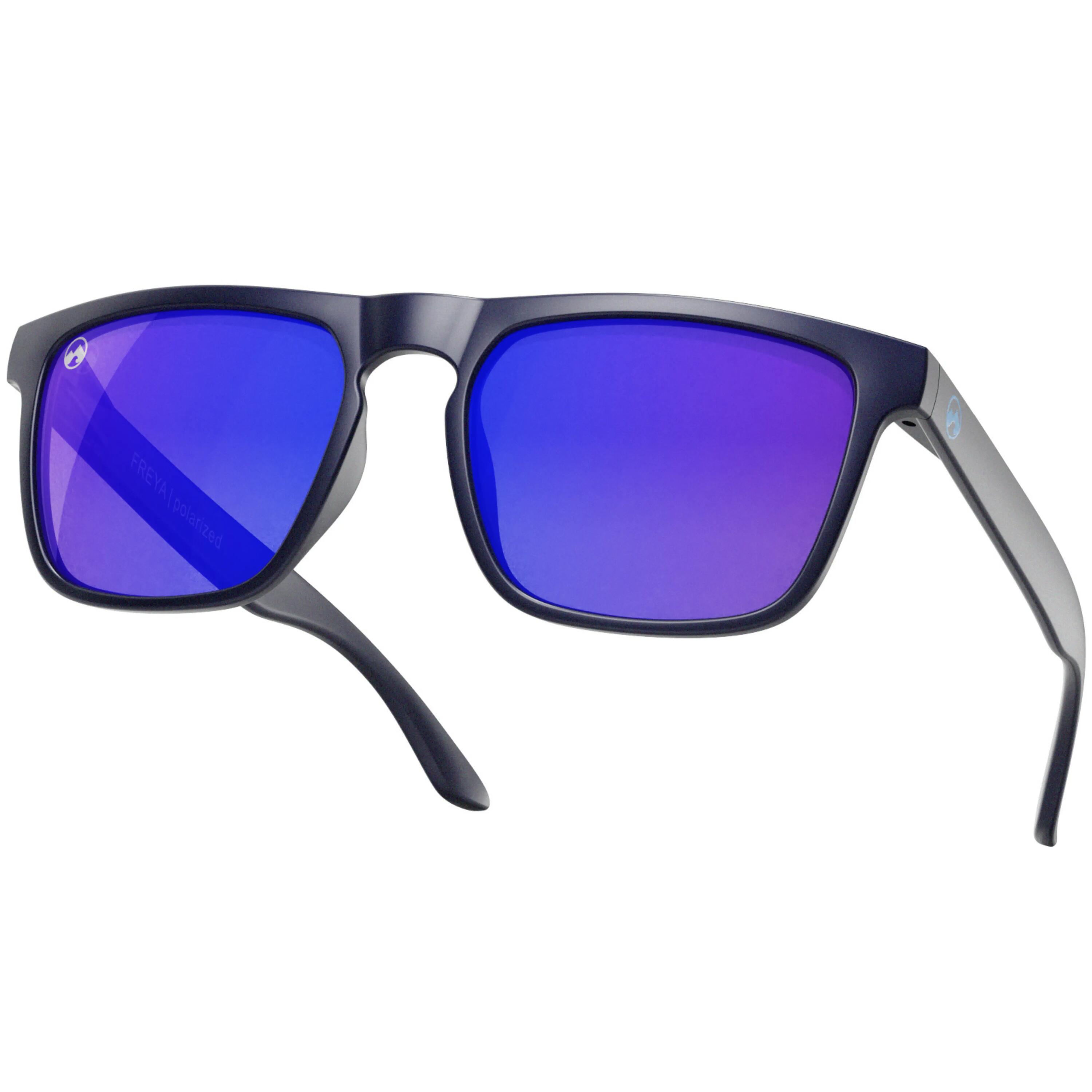 Lunettes de soleil unisexe Anubis (Black | Blue) 4/5