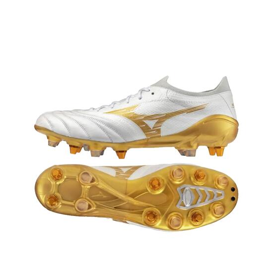 Chaussures de football Mizuno Morelia Neo IV Beta Elite Mix Blanche