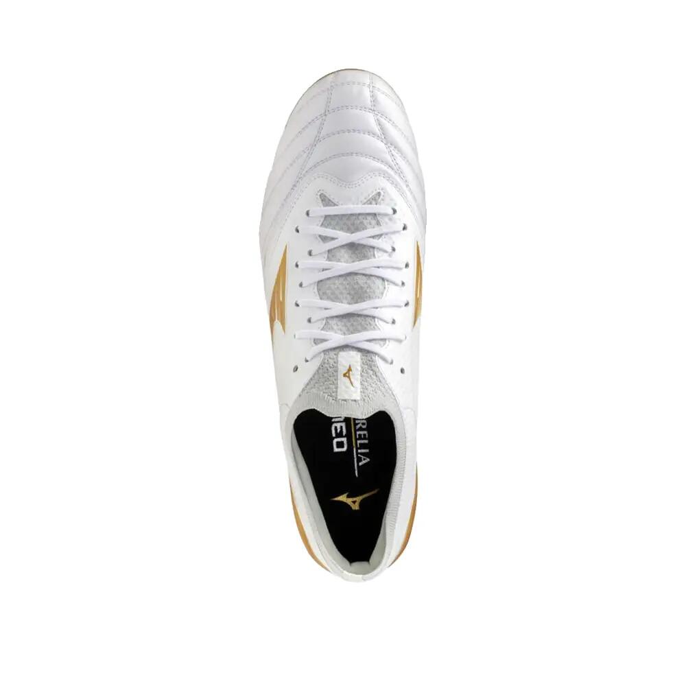 Zapatos de fútbol Mizuno Morelia Neo IV Beta Elite Mix Blancos 3/6