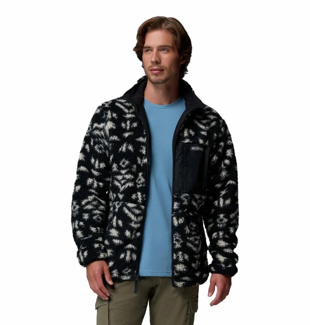 Veste Polaire Randonnée Homme Columbia "WINTER PASS REVERSIBLE FLEECE" XL Noir 6/7