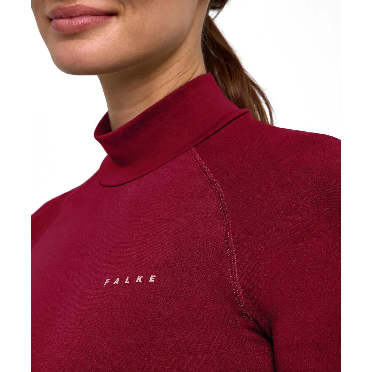Damska koszulka z długim rękawem typu turtleneck Falke Maximum Warm 3/4
