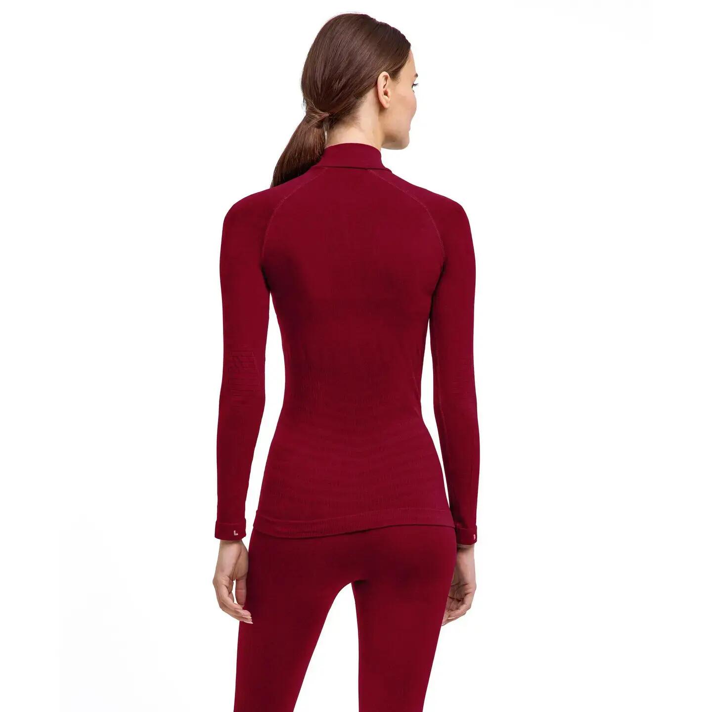 Damska koszulka z długim rękawem typu turtleneck Falke Maximum Warm 2/4