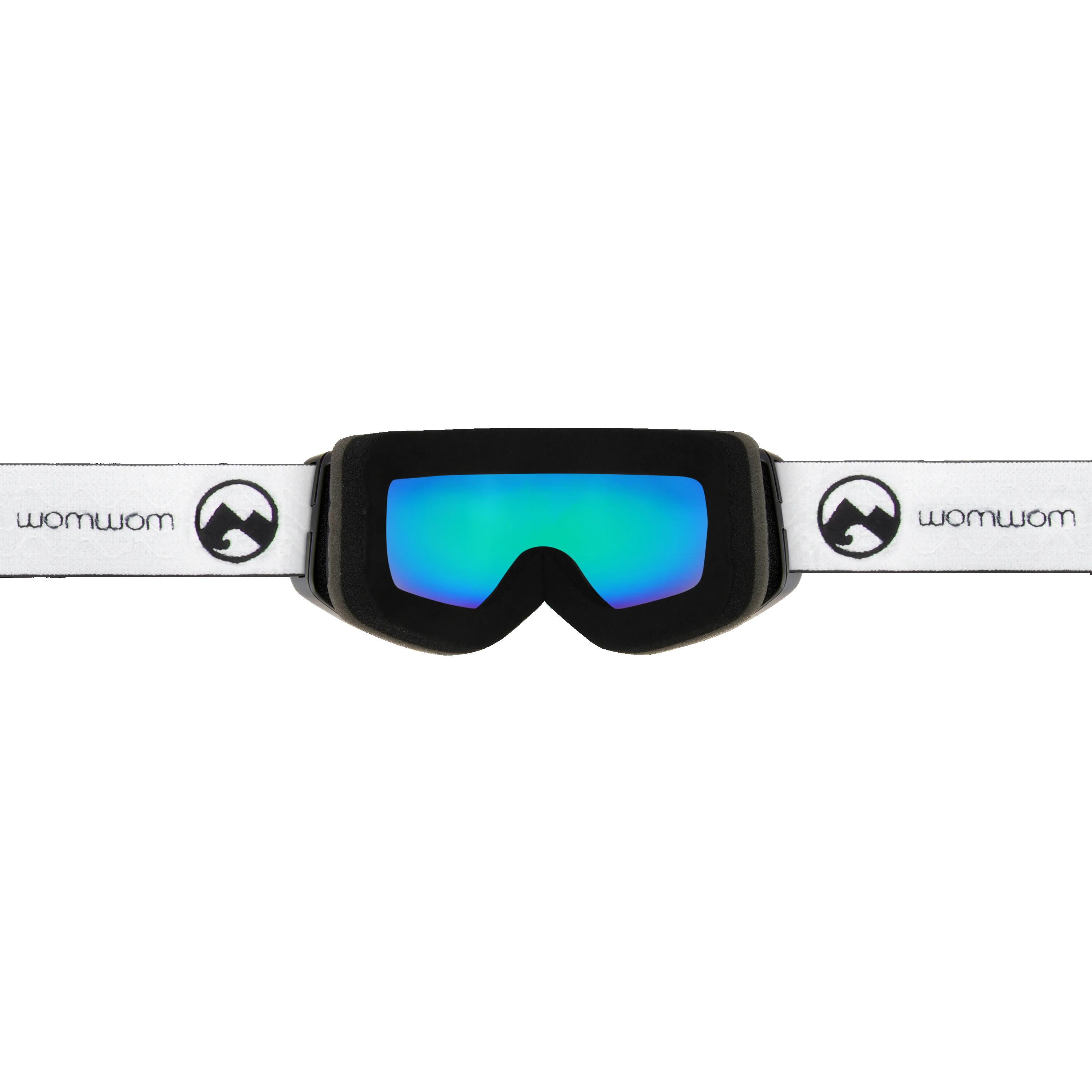 Masque de ski unisexe Gravity (Black | Green) 5/6
