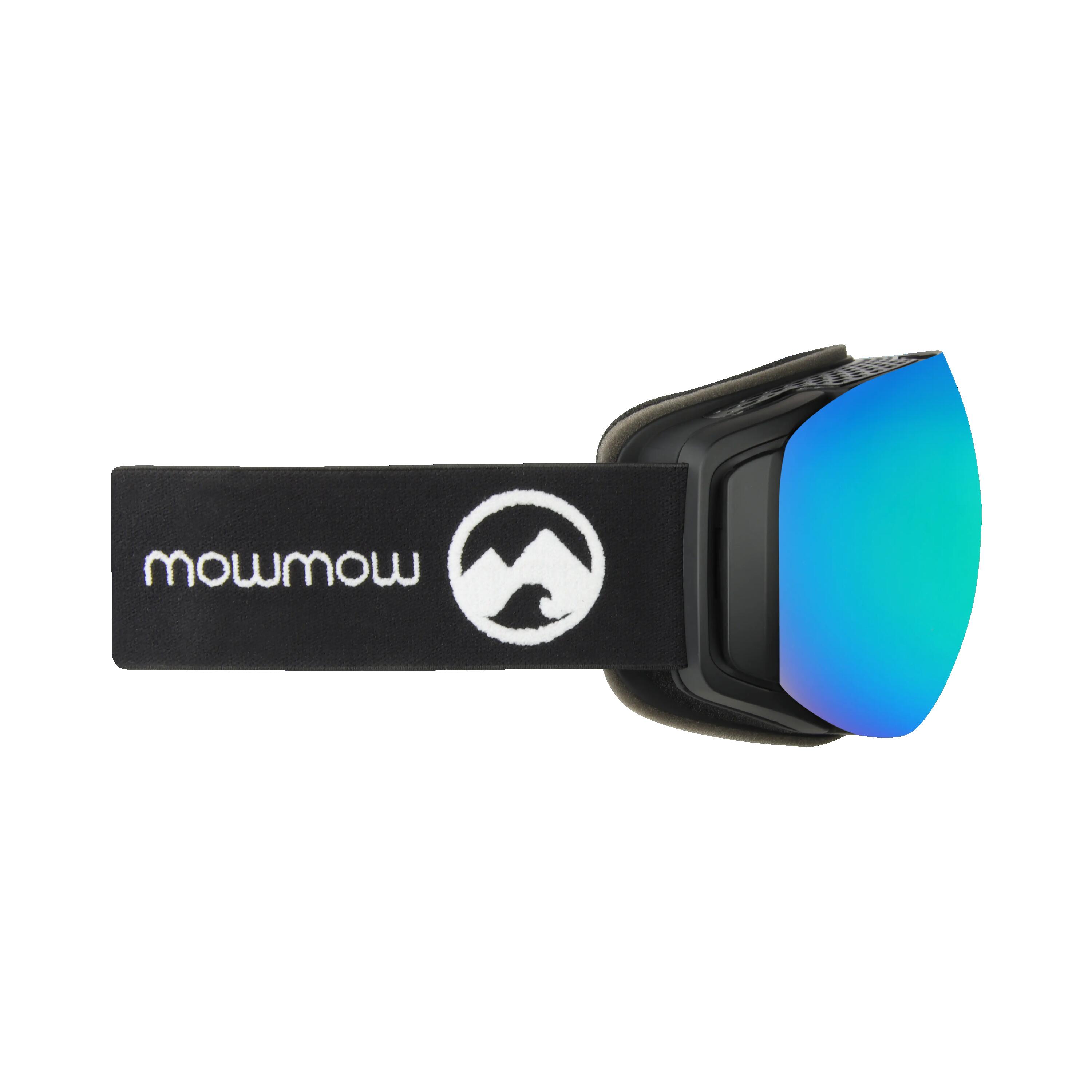 Masque de ski unisexe Gravity (Black | Green) 4/6