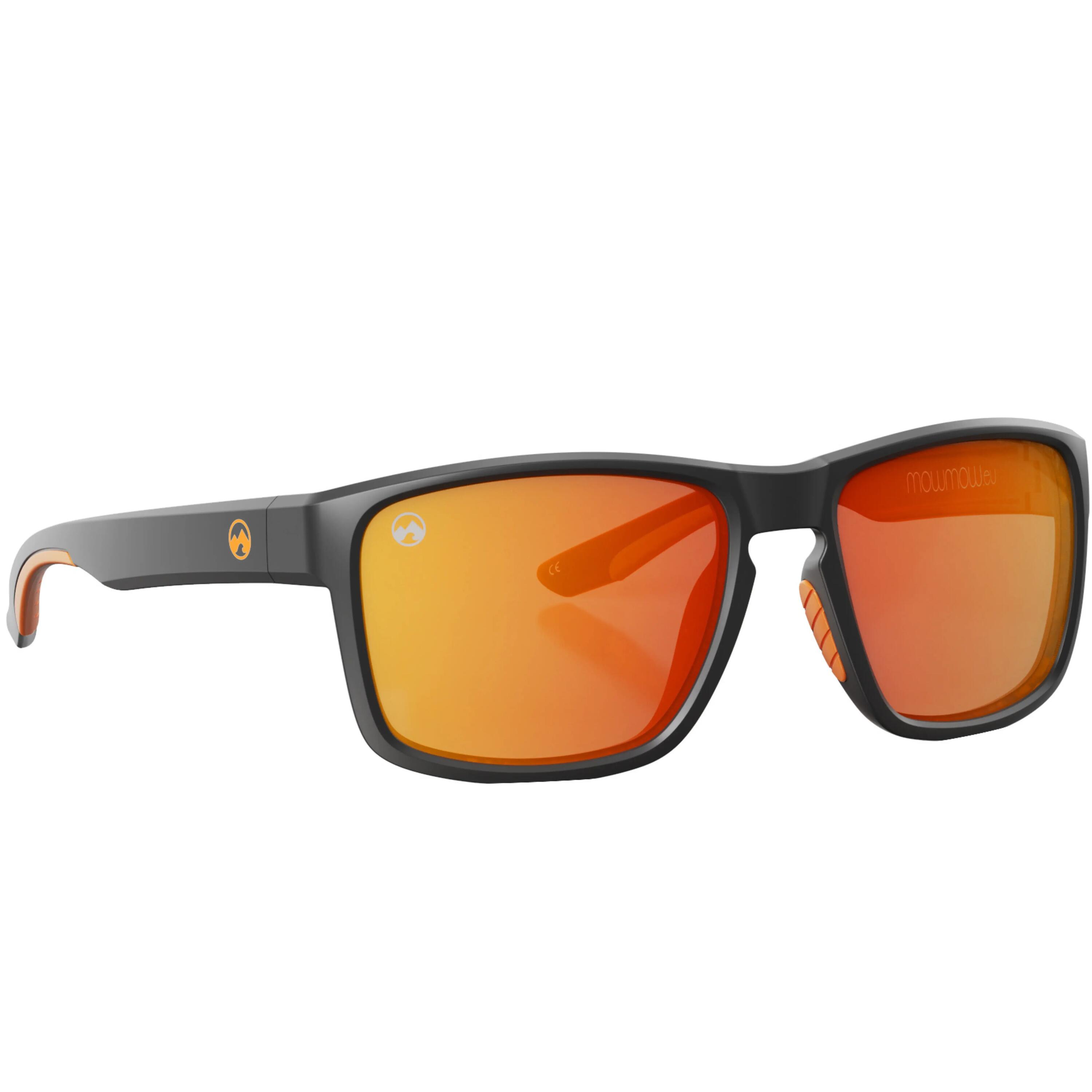 Unisex Sonnenbrille FLOATER-003 (Black | Orange) 2/5
