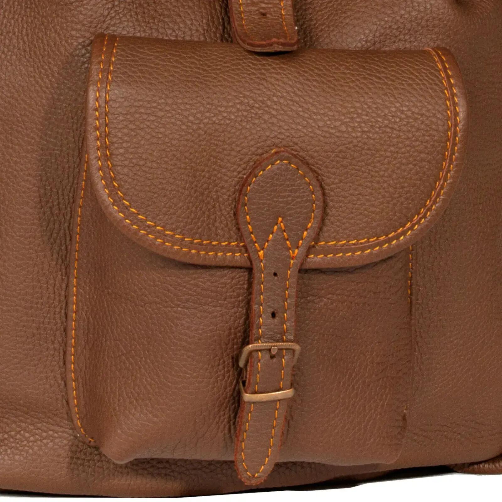Sac à dos en cuir d'élan Akah 2/2
