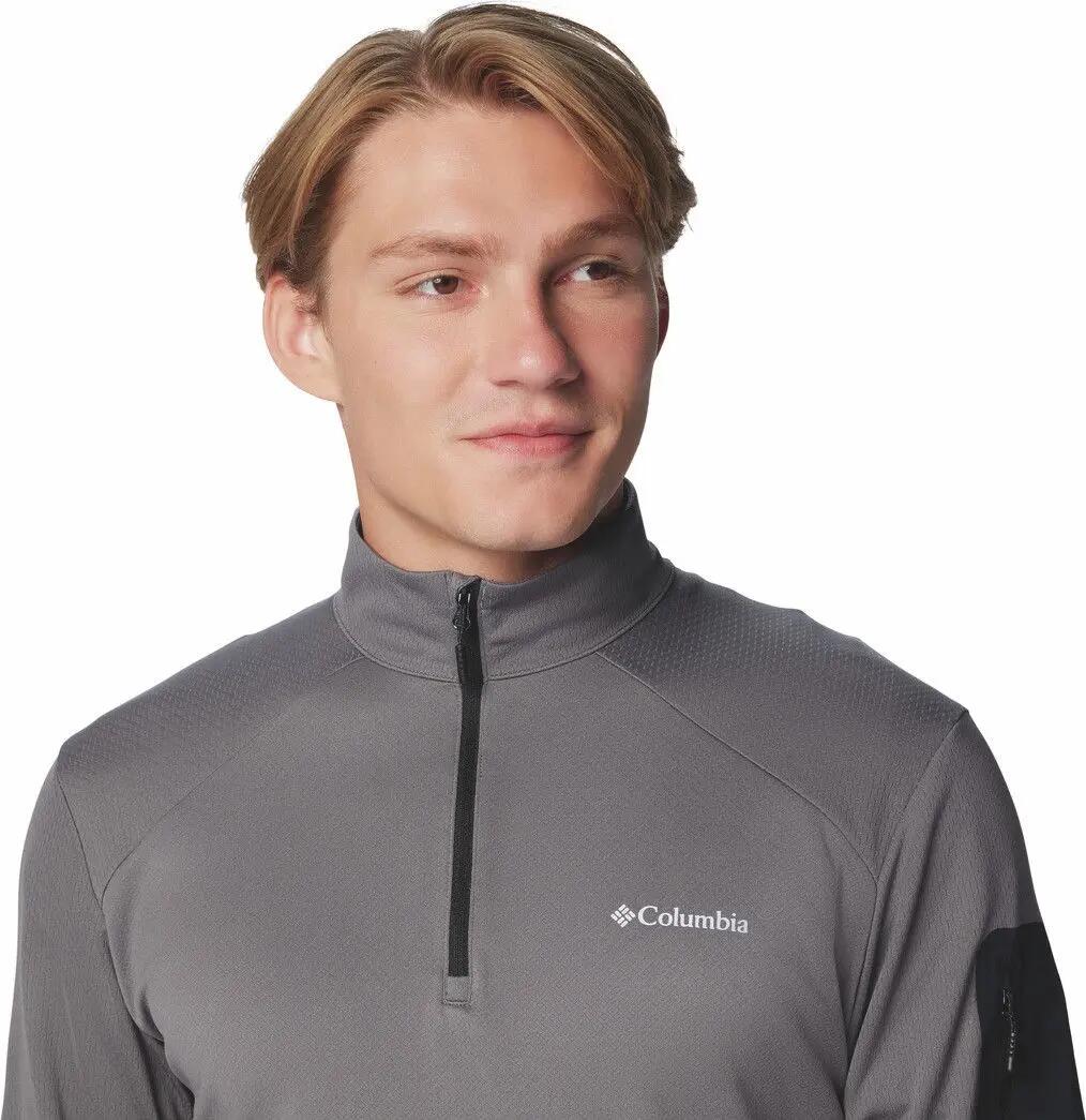 T-Shirt Technique Columbia Tech 1/4 Zip Gris 5/7
