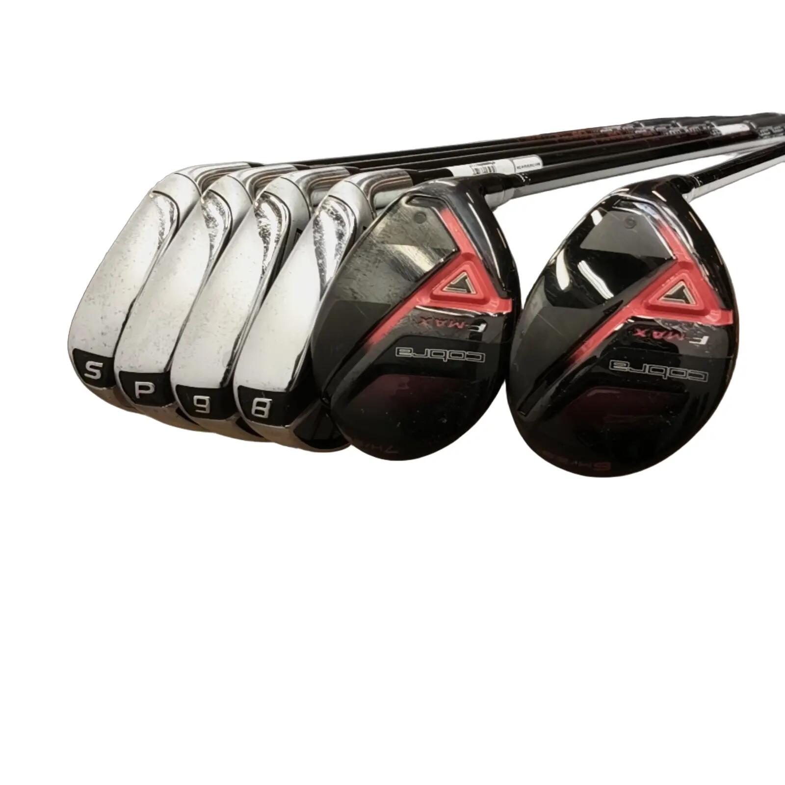 Cobra F-Max Eisenset / 6H+7H+8-PW+SW / Flex Ladies / Graphit 2/6