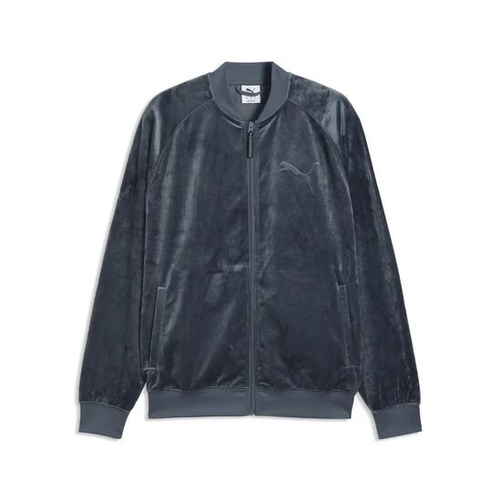 Męska luźna bluza dresowa Essentials Elevated Velour PUMA