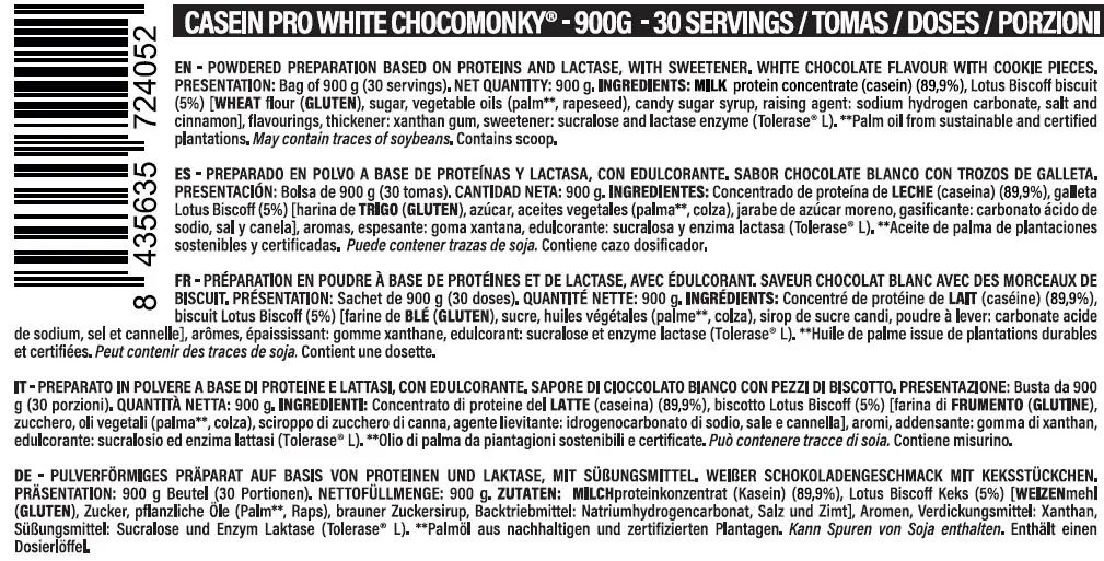 LIFE PRO CASEIN PRO 900G - Caseína Proteína de Liberación Lenta 2/3