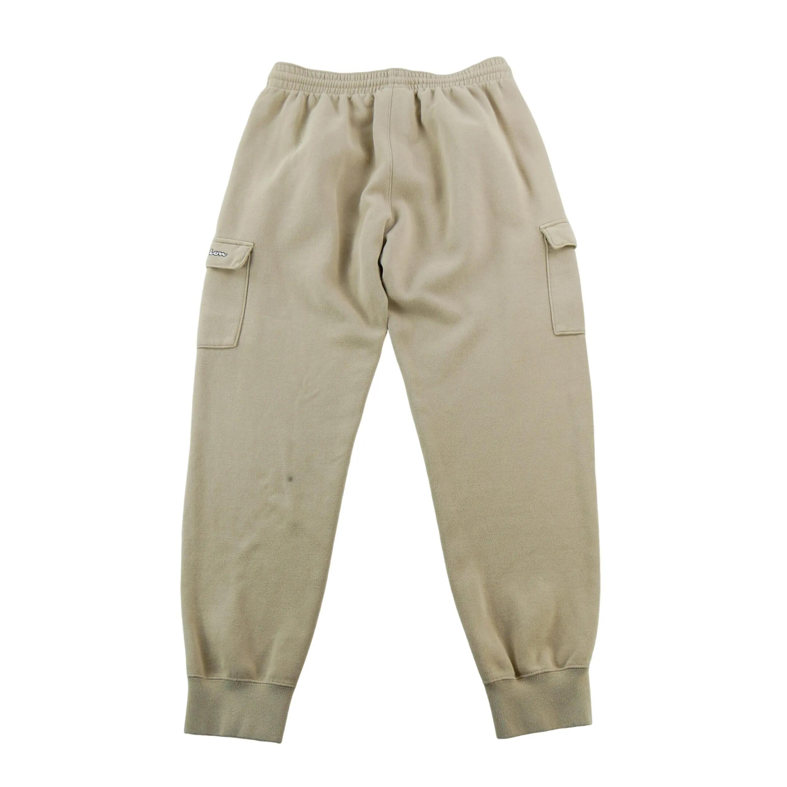 Second life - Spodnie dresowe męskie Cargo Joggers beżowe - Stan dobry 2/10