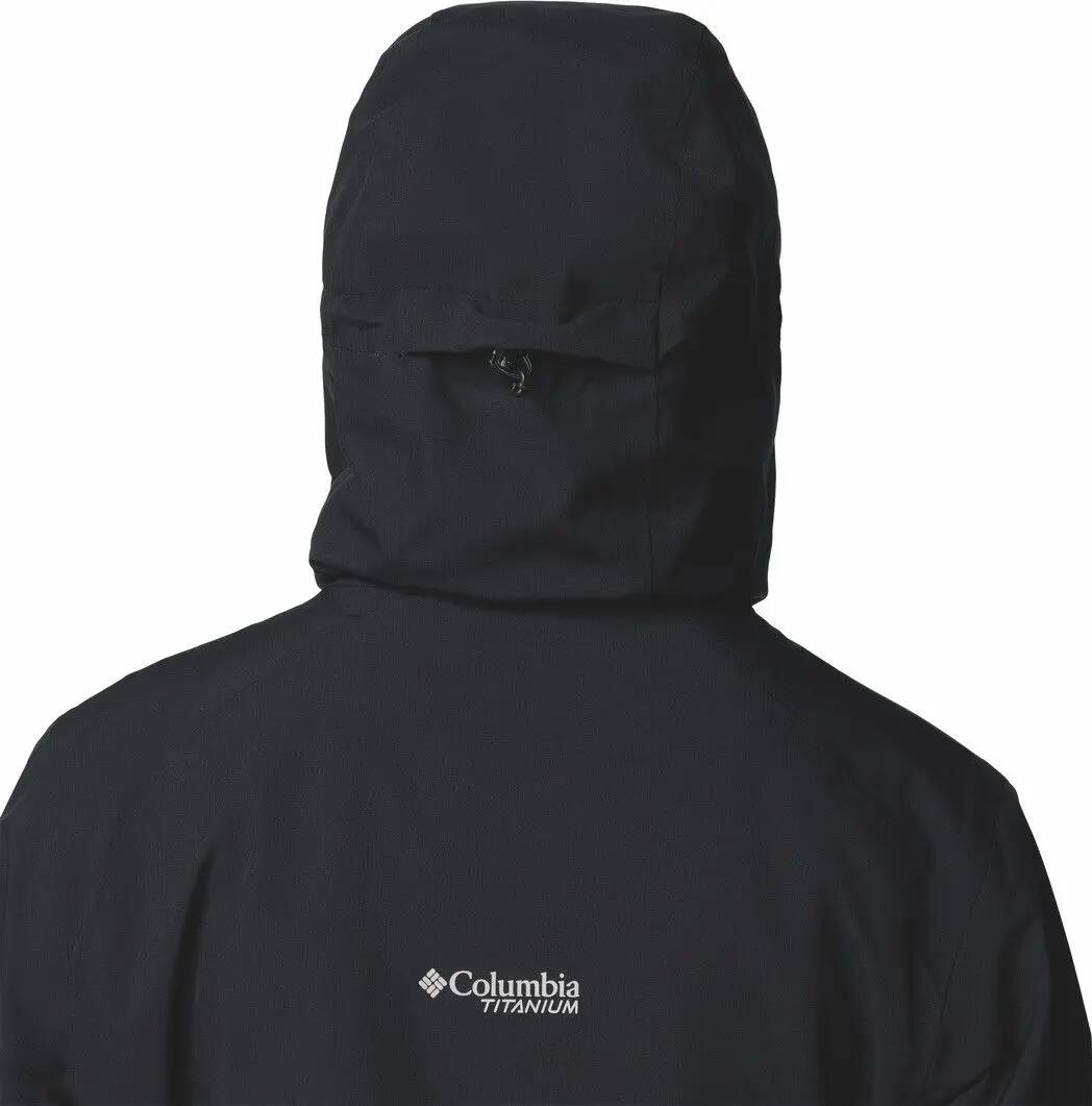 Giacca impermeabile Columbia Explorer's Edge II Donna Nero 6/7
