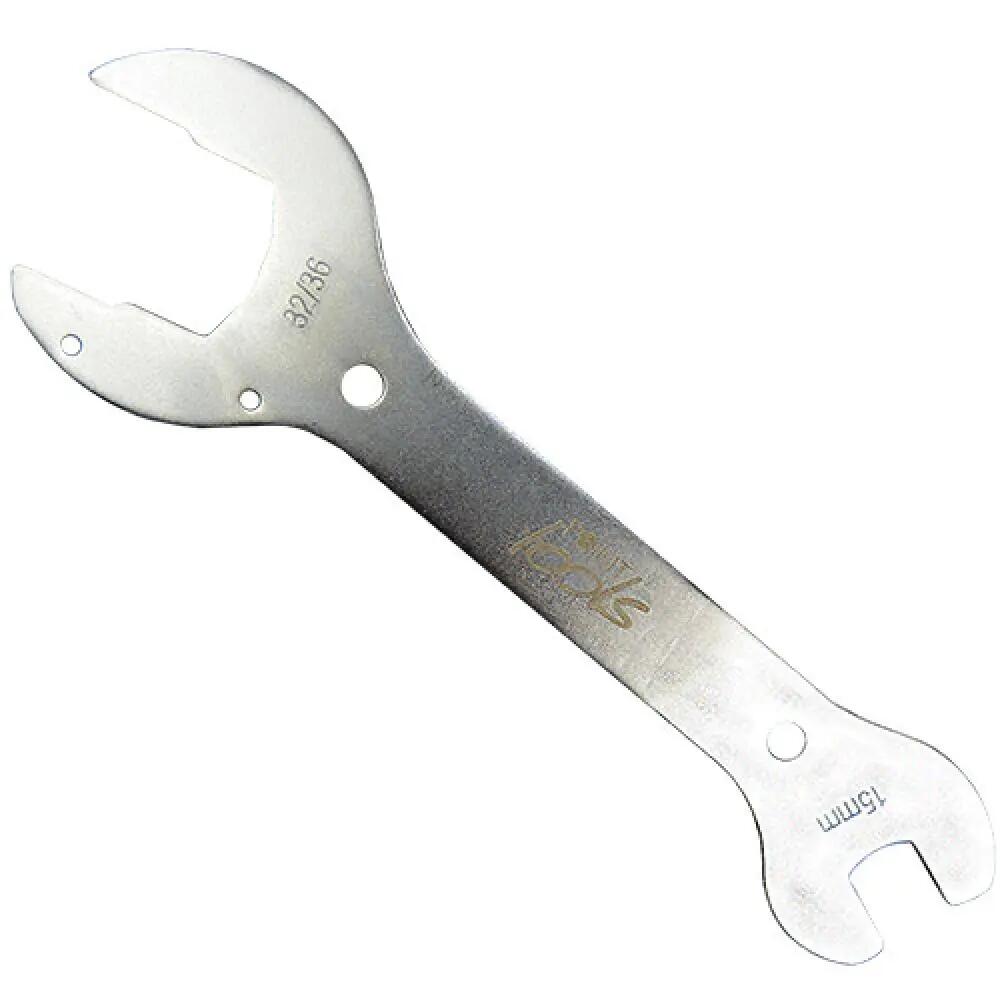 Clé pour jeu de direction 32 + 36 mm avec clé de pédale 15 mm 2/2