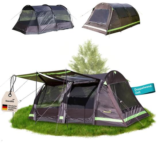 Gebraucht - Tunnelzelt Solheim Protect - 6 Personen - UPF 50+ - Tragetasche