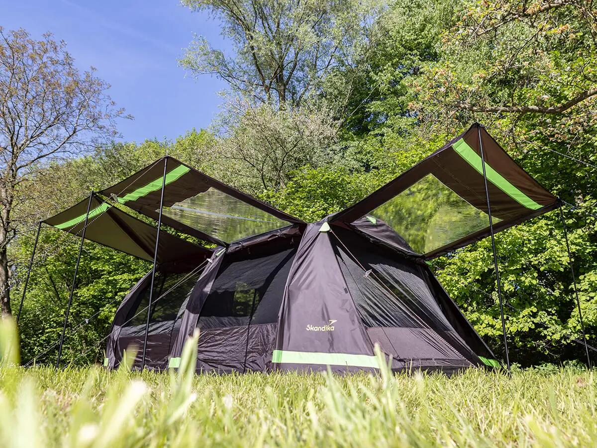 Gebraucht - Tunnelzelt Solheim Protect - Camping Zelt 4 Pers - UPF 50+ 14/15