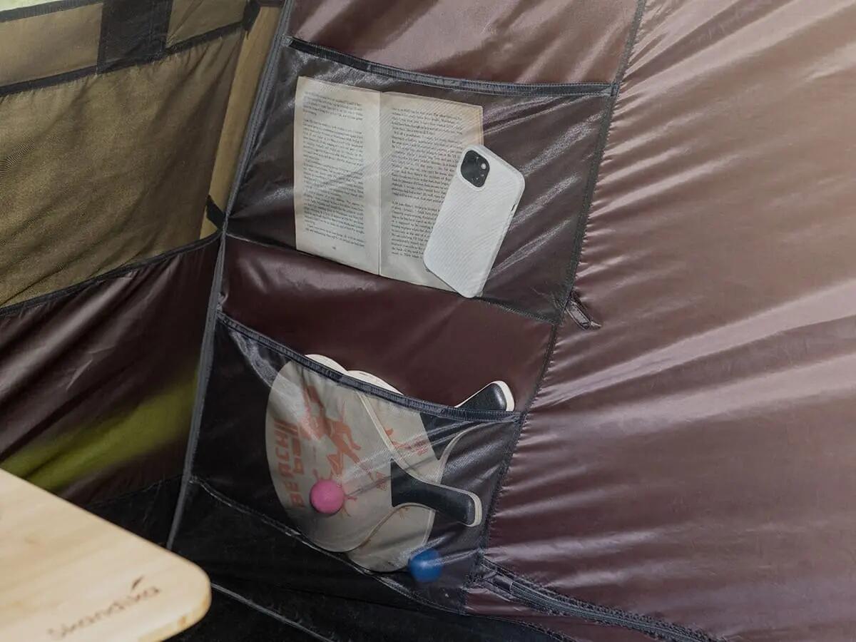 Gebraucht - Tunnelzelt Solheim Protect - Camping Zelt 4 Pers - UPF 50+ 12/15